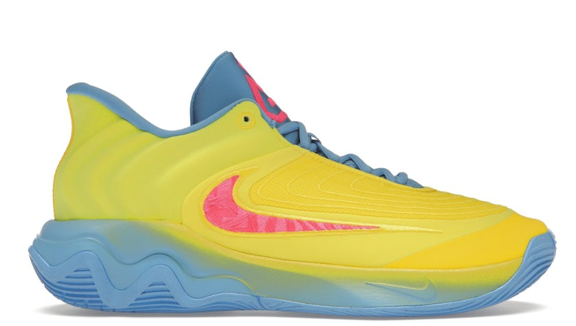 Nike Giannis Immortality 4 Lightning University Blue Barely Volt Hyper Pink