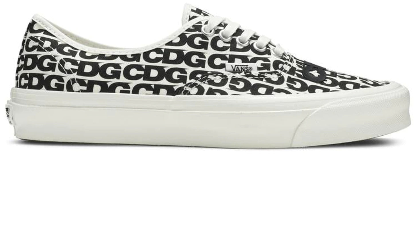 Vans Authentic Comme Des Garcons Black Heel Tab (Curved Rubber)