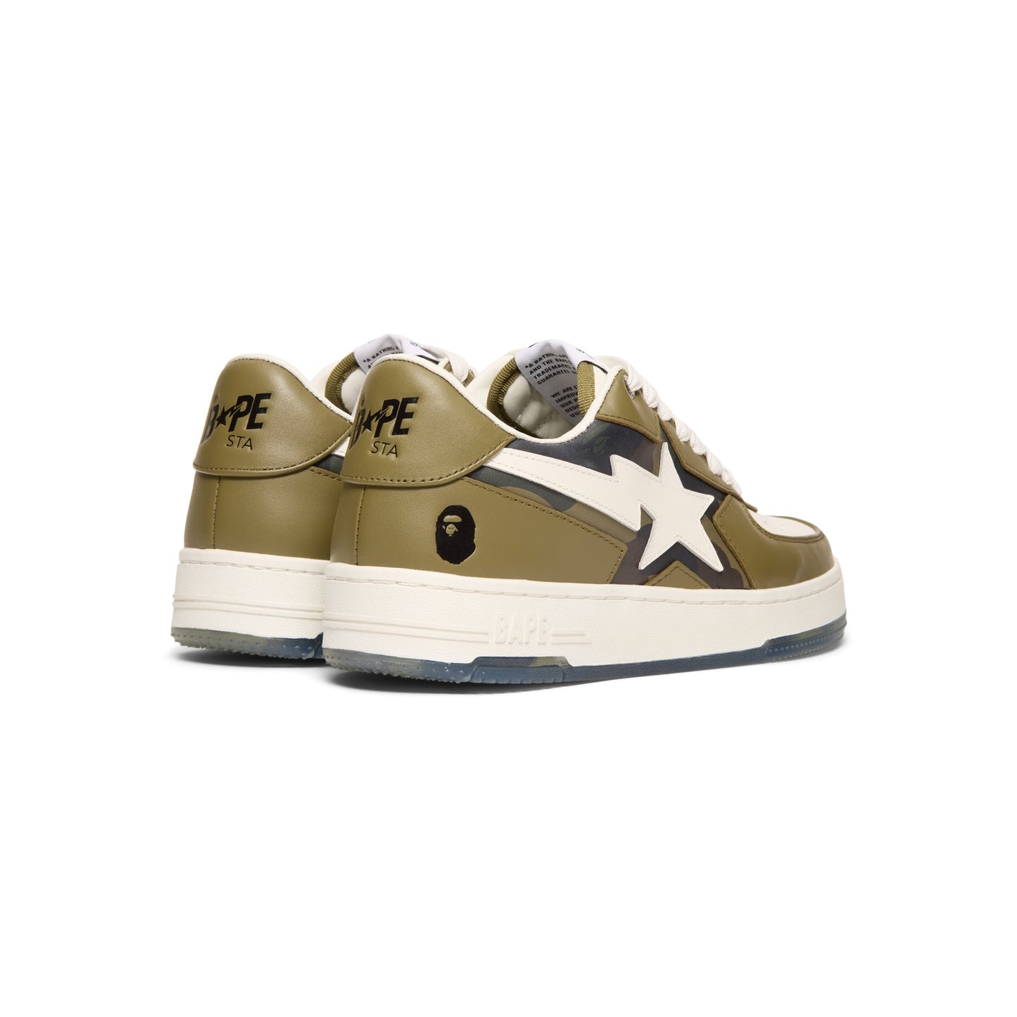 A Bathing Ape Bape Sta Icon #2 M2 (Olive Drab)