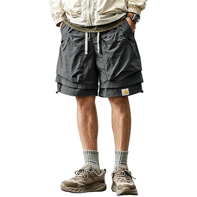 Men's Outdoor Technical Waterproof Quick-Dry Cargo Shorts