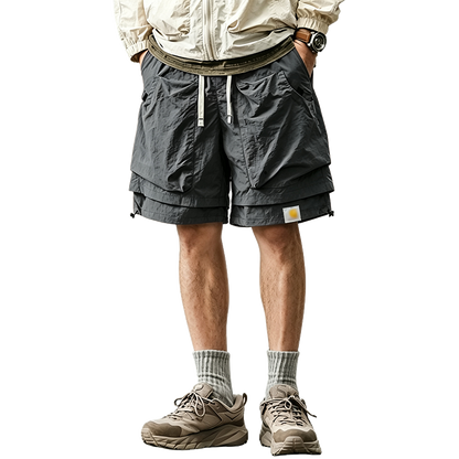 Men's Outdoor Technical Waterproof Quick-Dry Cargo Shorts