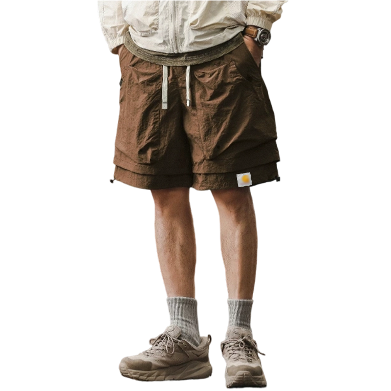 Men's Outdoor Technical Waterproof Quick-Dry Cargo Shorts