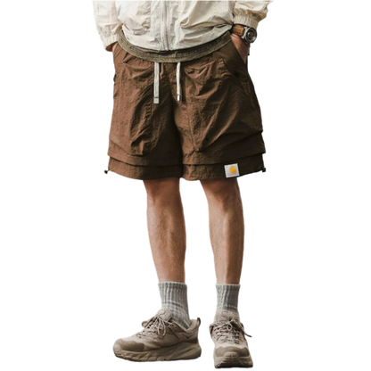Men's Outdoor Technical Waterproof Quick-Dry Cargo Shorts