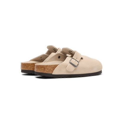 Birkenstock Boston Sfb (Suede Oyster Tonal)