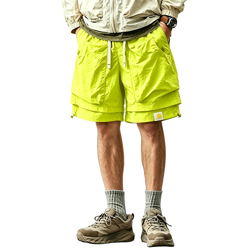 Men's Outdoor Technical Waterproof Quick-Dry Cargo Shorts