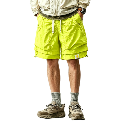 Men's Outdoor Technical Waterproof Quick-Dry Cargo Shorts