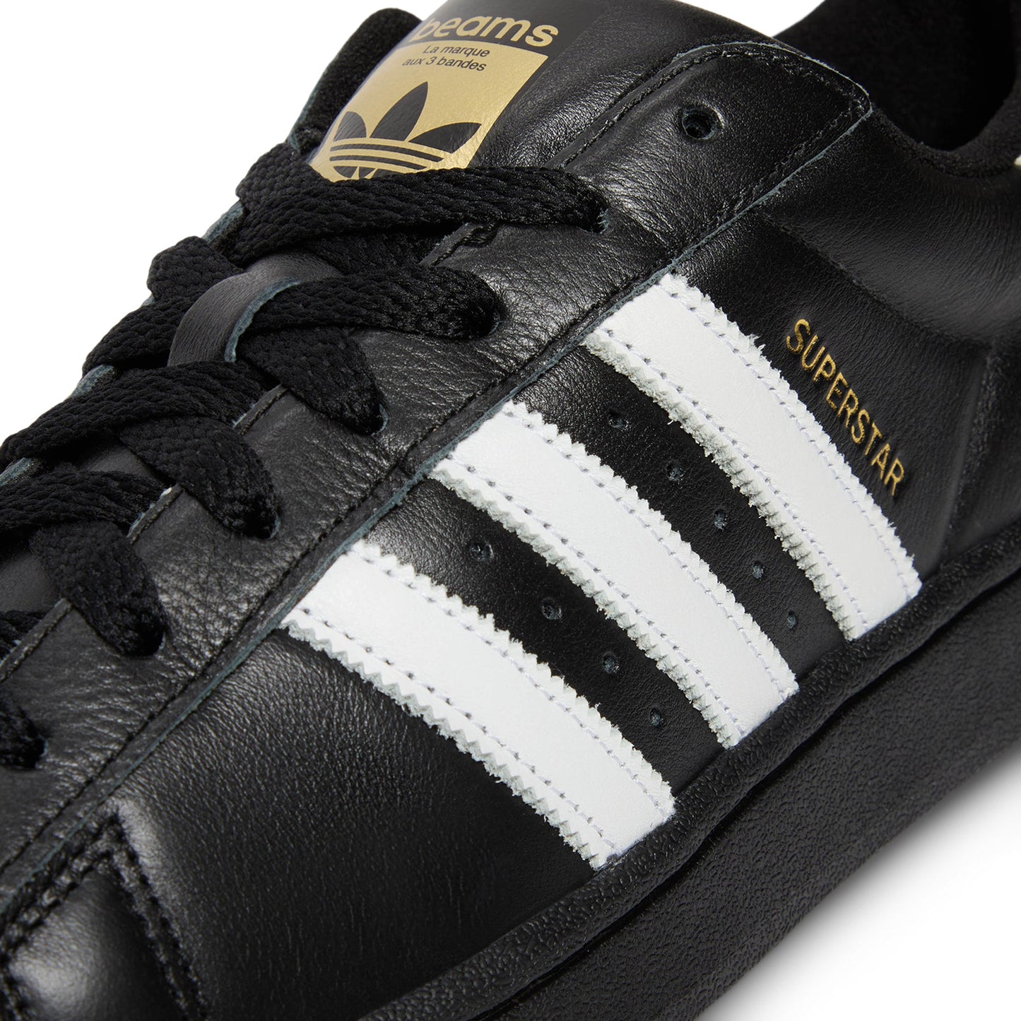 Adidas Superstar Beams (Cblack/Ftwwht/Goldmt)