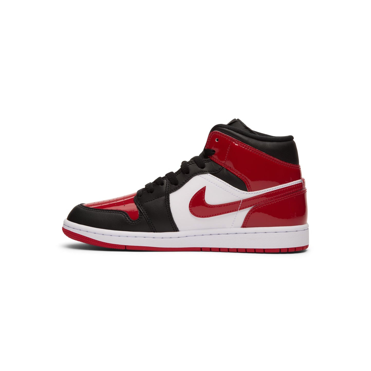 Air Jordan 1 Mid Se (Black/Varsity Red/White)