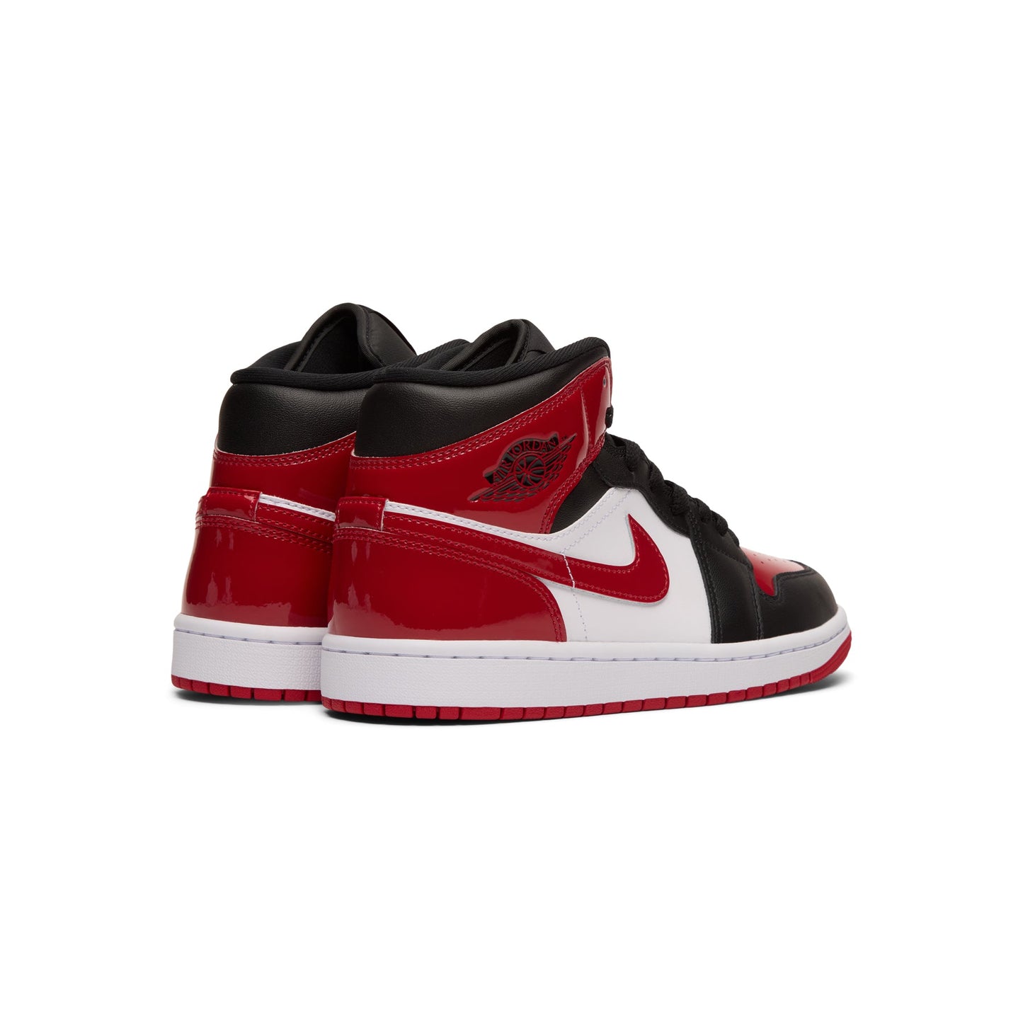 Air Jordan 1 Mid Se (Black/Varsity Red/White)