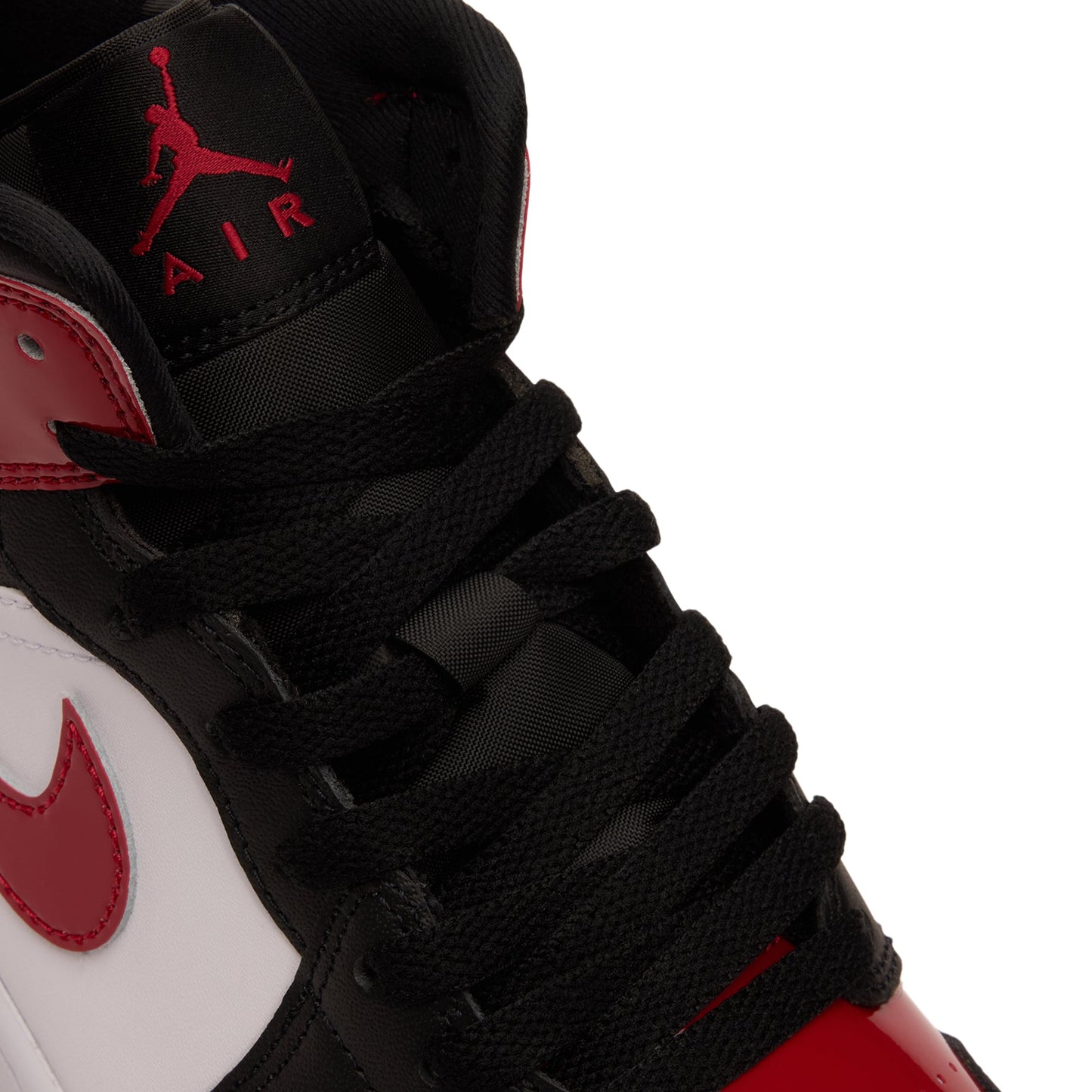 Air Jordan 1 Mid Se (Black/Varsity Red/White)