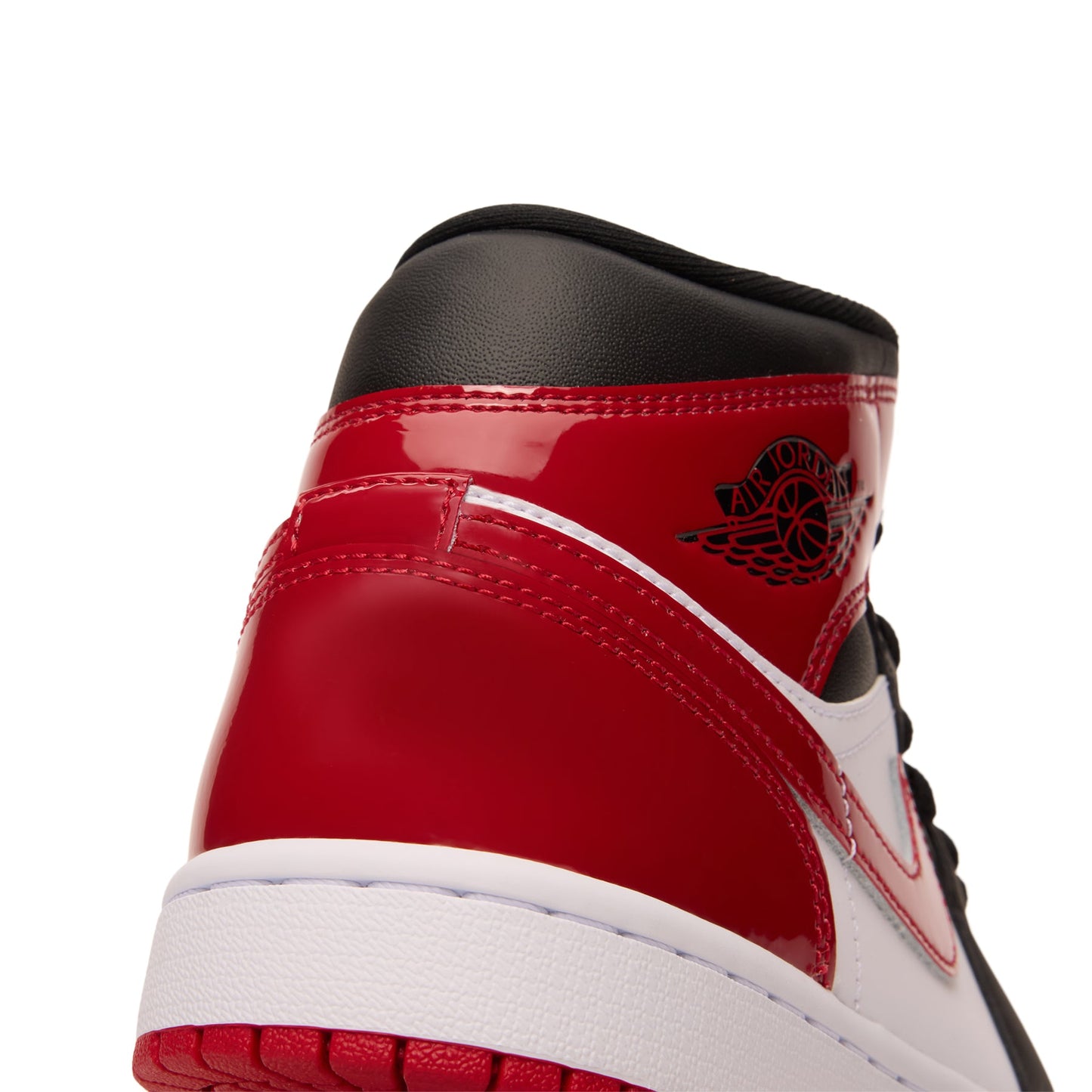 Air Jordan 1 Mid Se (Black/Varsity Red/White)