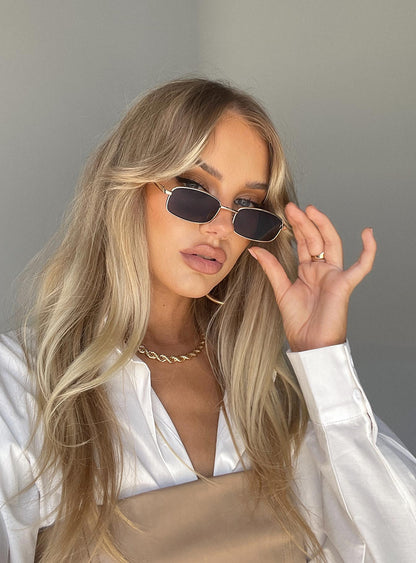 Nirvana Sunglasses Gold