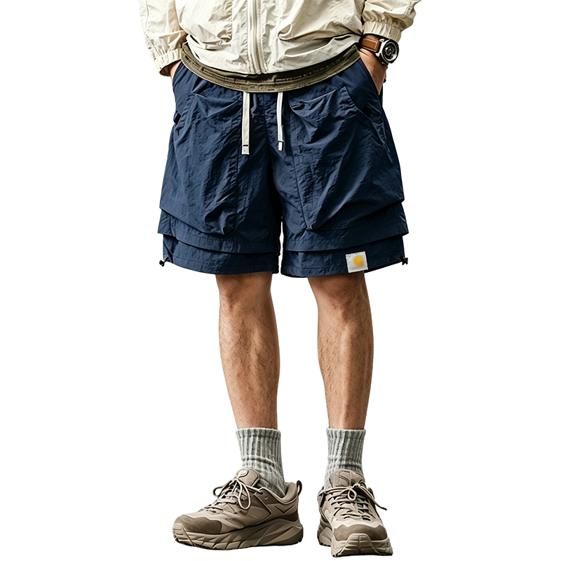 Men's Outdoor Technical Waterproof Quick-Dry Cargo Shorts