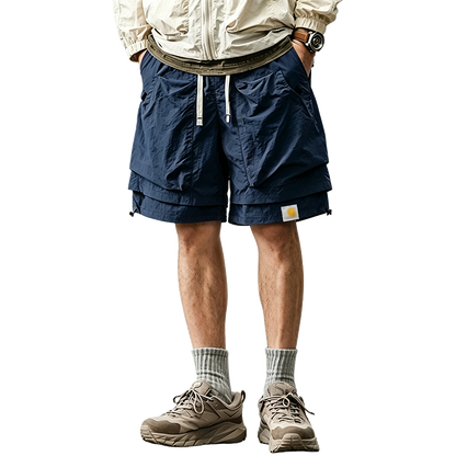 Men's Outdoor Technical Waterproof Quick-Dry Cargo Shorts