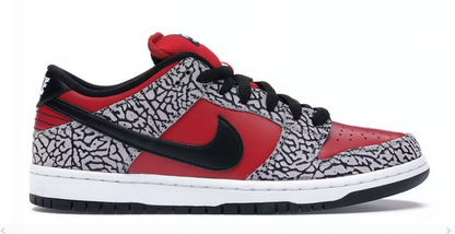 Nike Sb Dunk Low Supreme Red Cement (2012)