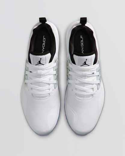 Jordan Grind Spikeless Golf Shoes White/Black/White