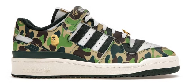 Adidas Forum 84 Lowbape 30Th Anniversary Green Camo