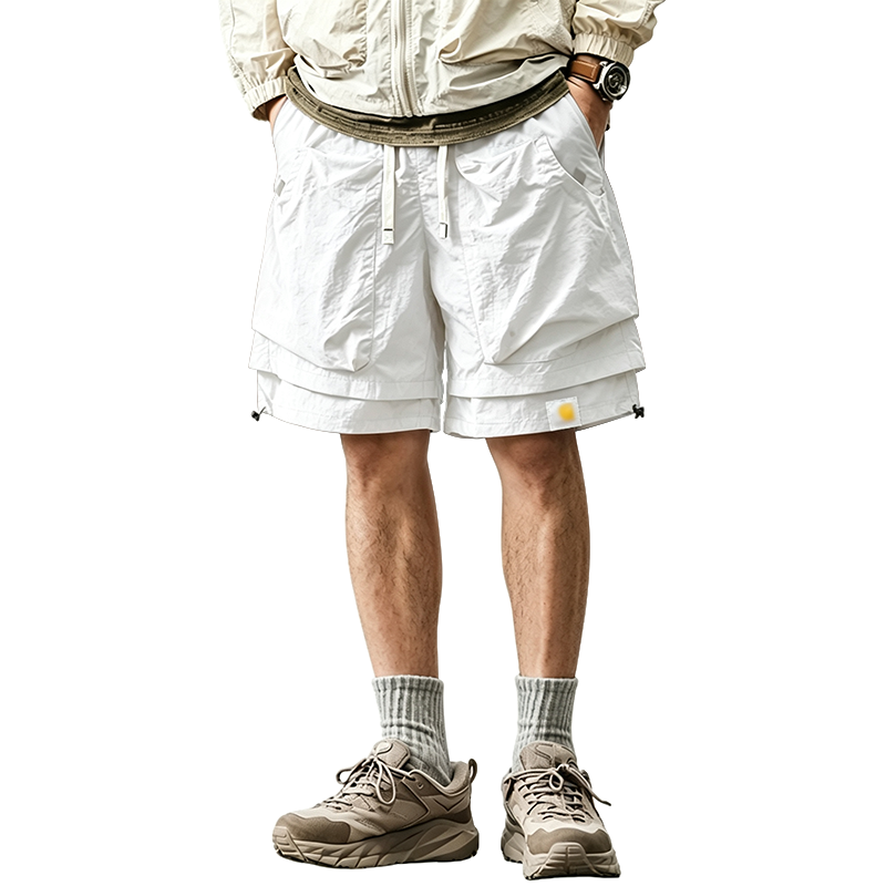 Men's Outdoor Technical Waterproof Quick-Dry Cargo Shorts