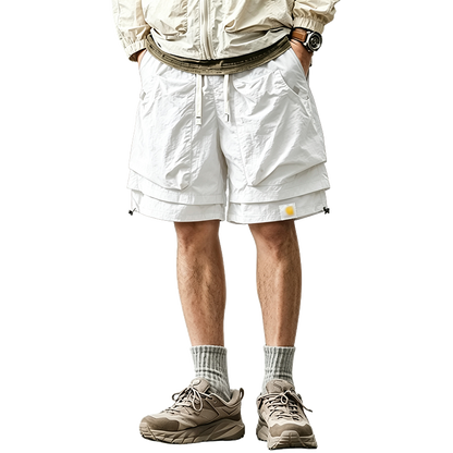 Men's Outdoor Technical Waterproof Quick-Dry Cargo Shorts
