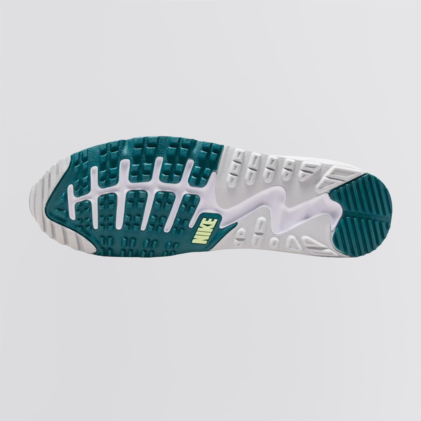 Air Max '90 Spikeless Golf Shoes White/Volt/Bright Spruce