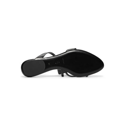 Jude Heath Sandal (Black Leather)