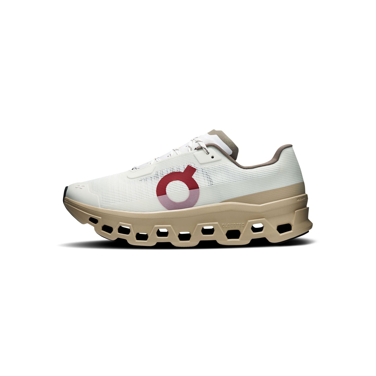 On Cloudmonster Void 1 (Ivory/Sand)