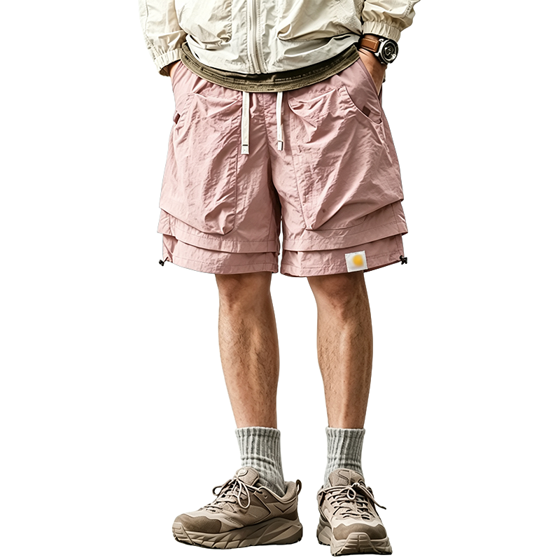 Men's Outdoor Technical Waterproof Quick-Dry Cargo Shorts