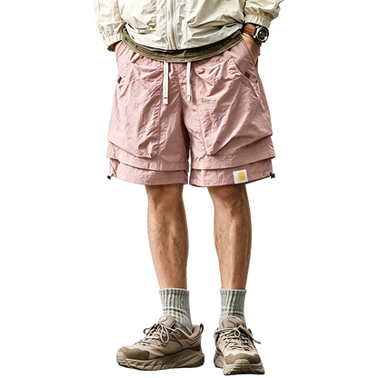 Men's Outdoor Technical Waterproof Quick-Dry Cargo Shorts