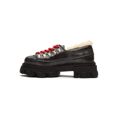 Ganni Cleated Derbies Vintage (Ebony)