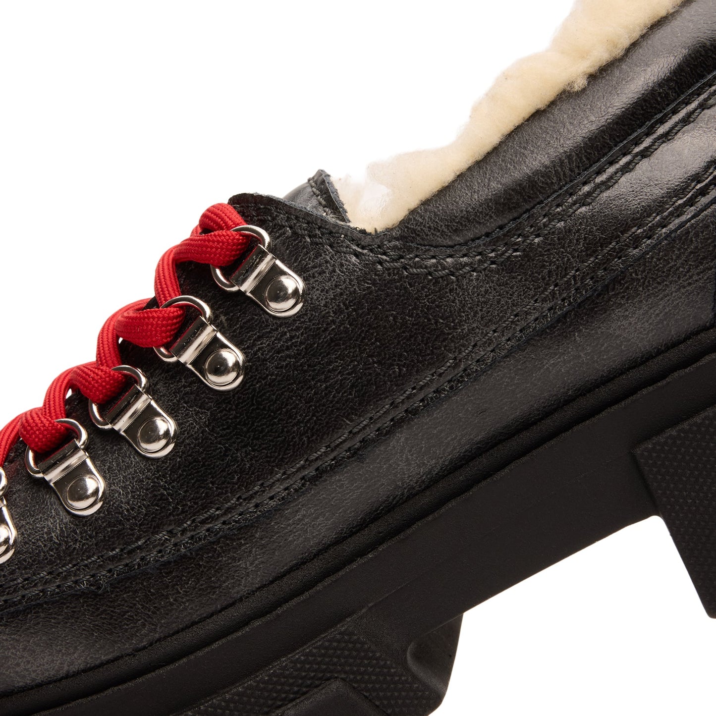 Ganni Cleated Derbies Vintage (Ebony)