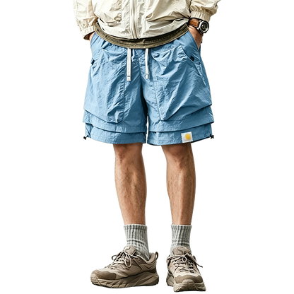 Men's Outdoor Technical Waterproof Quick-Dry Cargo Shorts