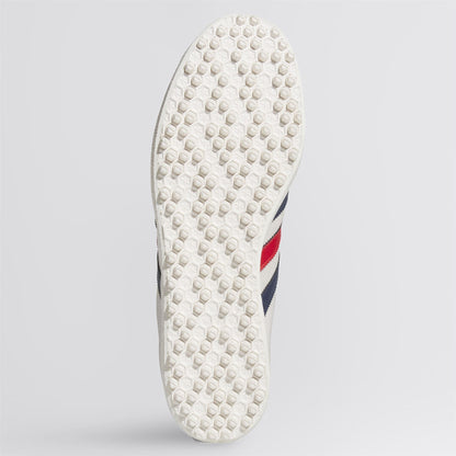 Gazelle Spikeless Golf Shoes Alumina/Night Indigo/Better Scarlet