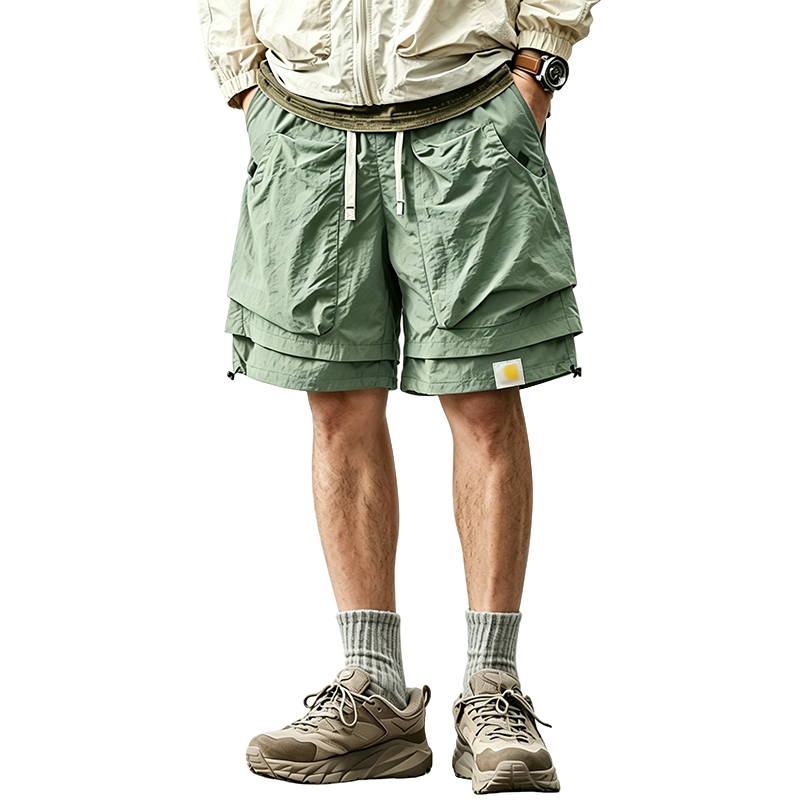 Men's Outdoor Technical Waterproof Quick-Dry Cargo Shorts