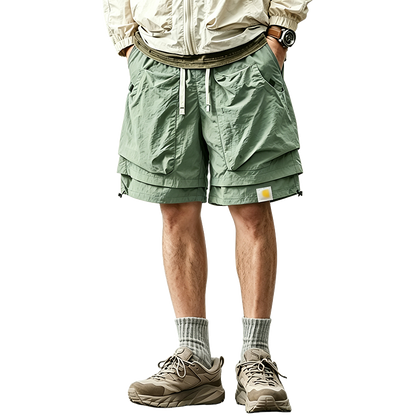 Men's Outdoor Technical Waterproof Quick-Dry Cargo Shorts