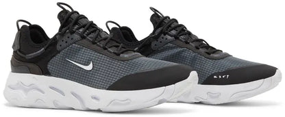 Nike React Live Black White Smoke Grey
