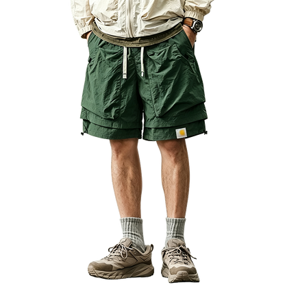 Men's Outdoor Technical Waterproof Quick-Dry Cargo Shorts