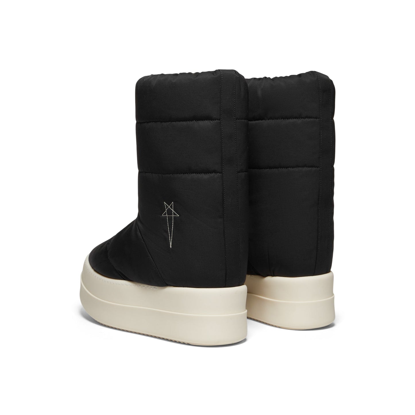 Rick Owens Drkshdw Mega Bumper Lunar Sneaker (Black/Pearl/Milk)