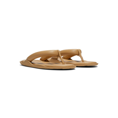 Giaborghini Harper Flat Thong Slipper (Sand)