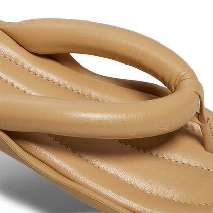 Giaborghini Harper Flat Thong Slipper (Sand)