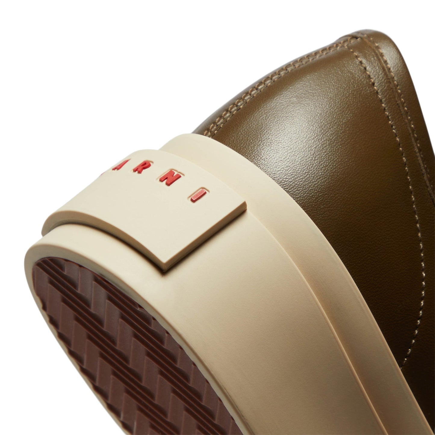 Marni Nappa Leather Pablo Sneaker (Deep Sage)