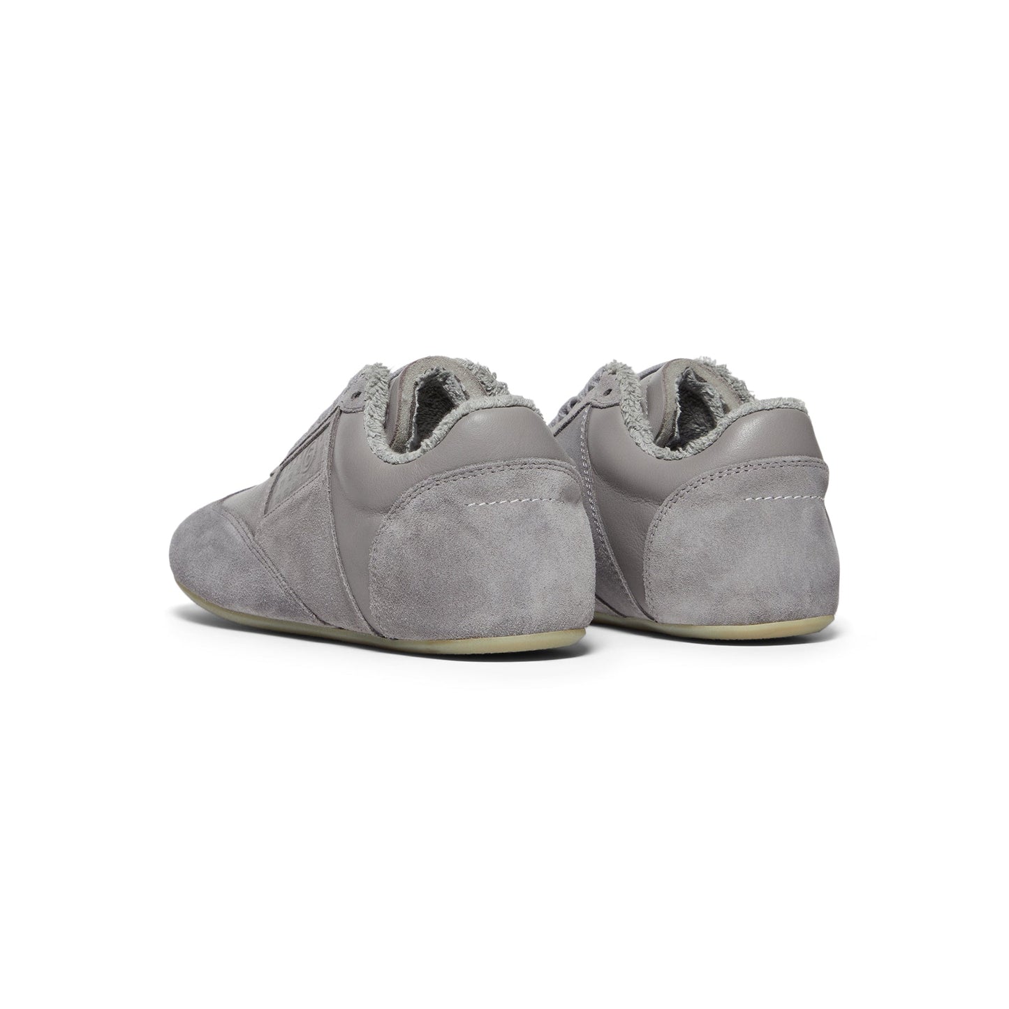 Mm6 Maison Margiela Womens Anatomic Sneakers (Silver Filigree)