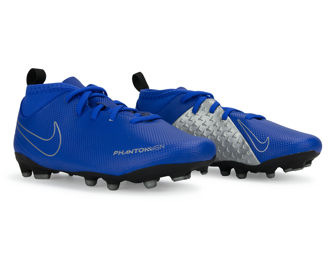 Nike Kids Phantomvsn Club Df Fg/Mg Racer Blue/Black