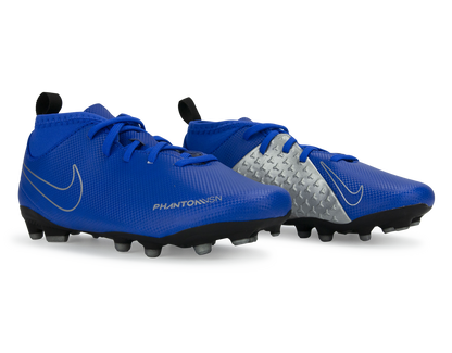Nike Kids Phantomvsn Club Df Fg/Mg Racer Blue/Black