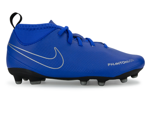 Nike Kids Phantomvsn Club Df Fg/Mg Racer Blue/Black