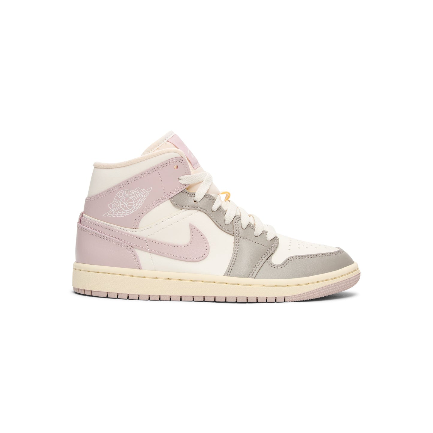 Jordan Air Jordan 1 Mid ( Sail/Particle Rose-Enigma Stone)