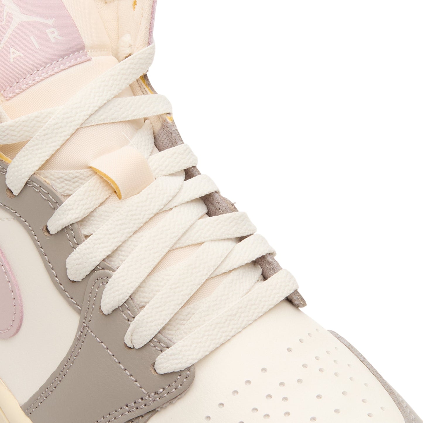 Jordan Air Jordan 1 Mid ( Sail/Particle Rose-Enigma Stone)