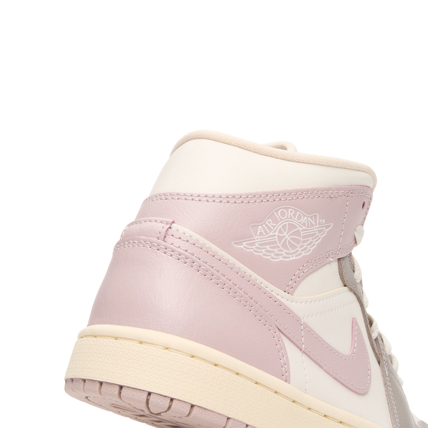 Jordan Air Jordan 1 Mid ( Sail/Particle Rose-Enigma Stone)
