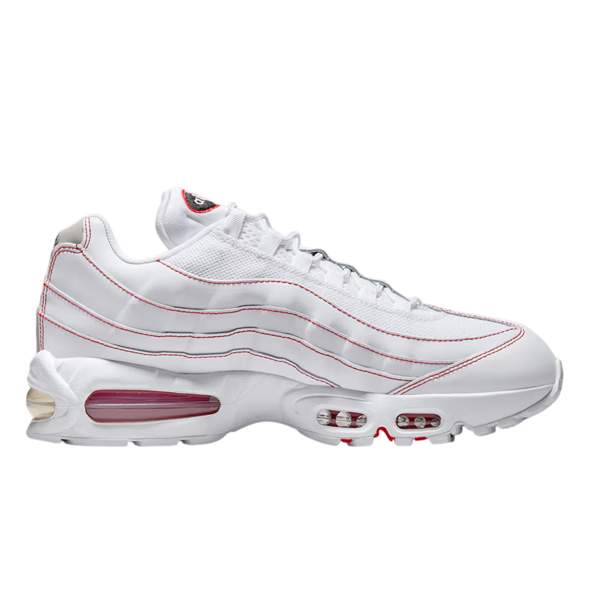 Nike Air Max 95 Og Big Bubble White University Red