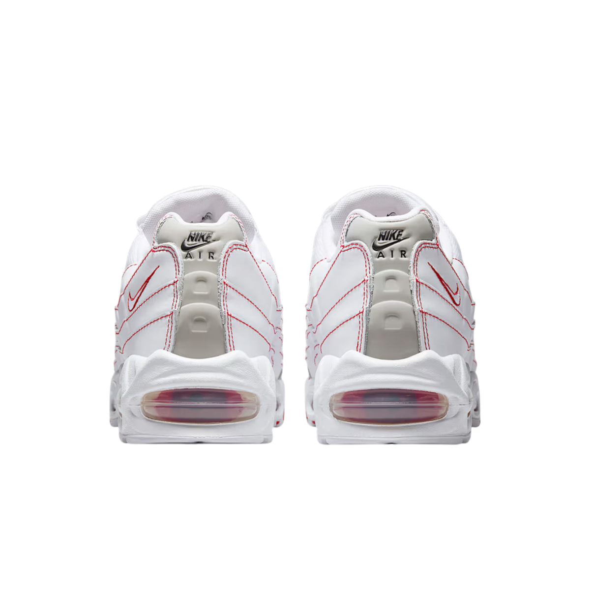 Nike Air Max 95 Og Big Bubble White University Red