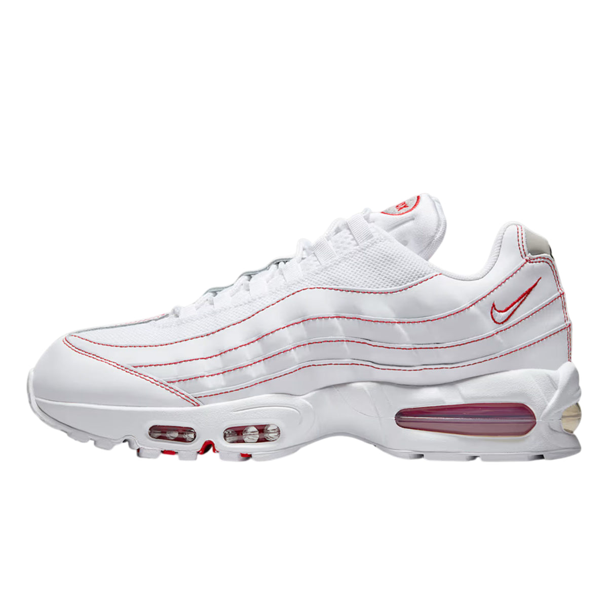 Nike Air Max 95 Og Big Bubble White University Red